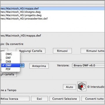 CAD File Converter 6 Aggiornamento