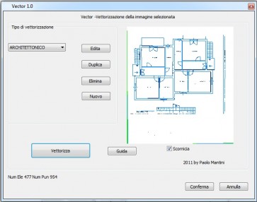 Vectoris - Vettorizzazione automatica